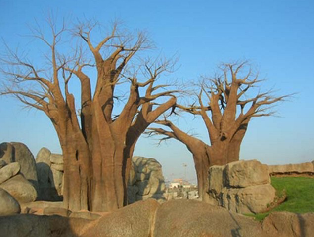 Zonas recreadas en Bioparc